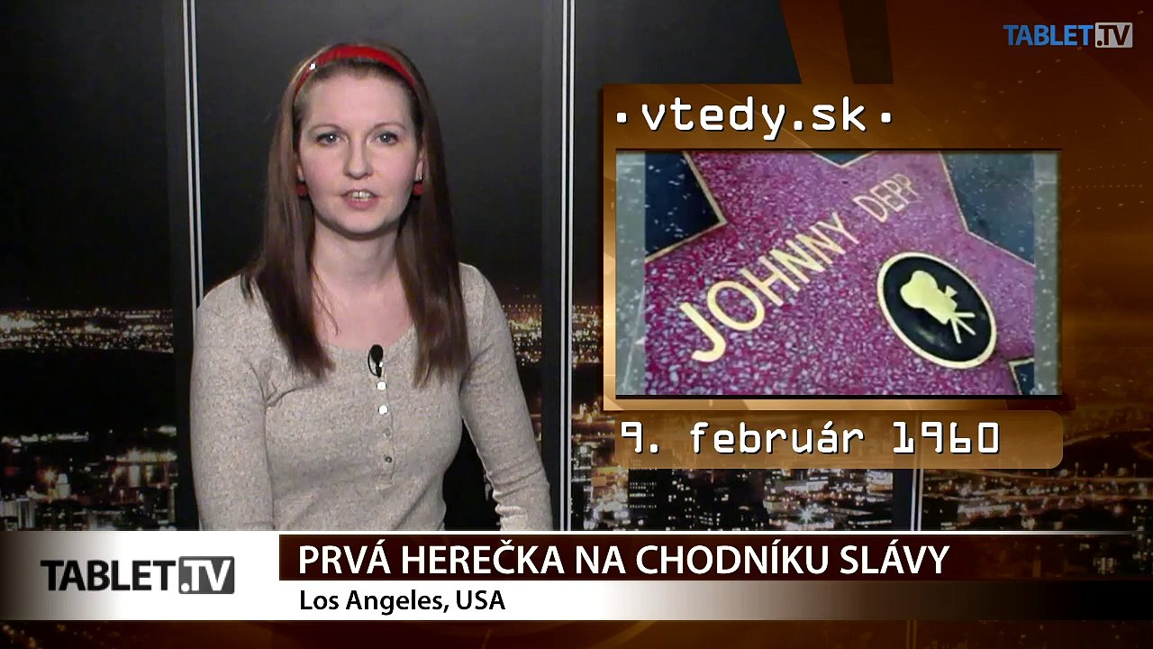 Stalo sa VTEDY: Chodník slávy a lietajúci tanier