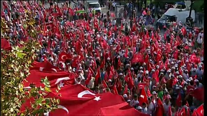 Teröre hayır, kardeşliğe evet yürüyüşü