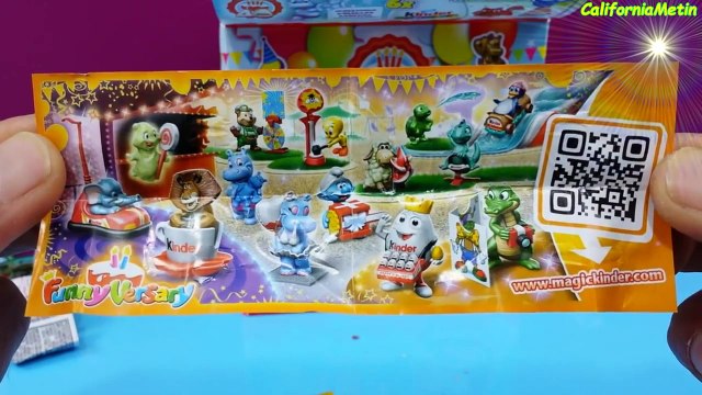 Unboxing Kinder Surprise Eggs 40 Years Anniversary Gold Marylinchen Limited Edition