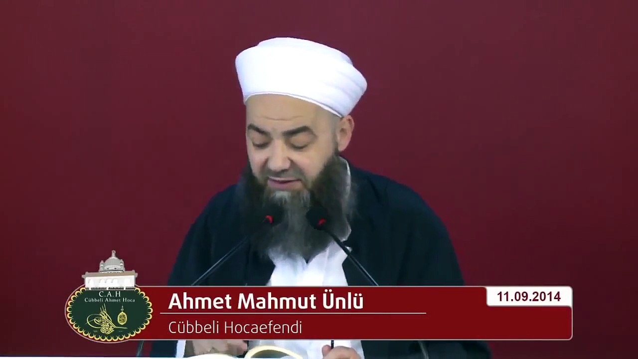 Cübbeli Ahmet Hocaefendi - Ehl-i Sünnetten Zerre Kadar Ayrılmayalım