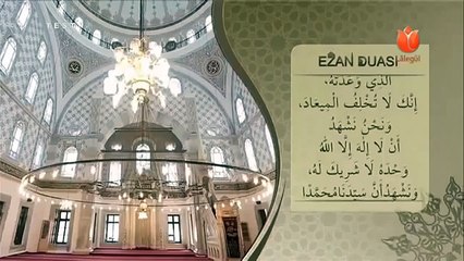 Cübbeli Ahmet Hoca Efendi'den Ezân Duası