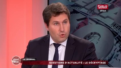 Crise agricole : intervention de Mathieu Darnaud sur le plateau de Public Sénat