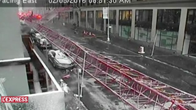 Une grue s'effondre et tue une personne dans le centre de Manhattan