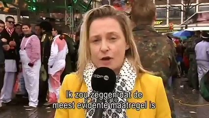 Journaliste RTBF victime de gestes obscènes en plein direct à Cologne