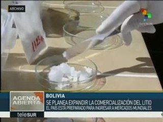 Bolivia busca entrar al mercado mundial mercantilizando litio