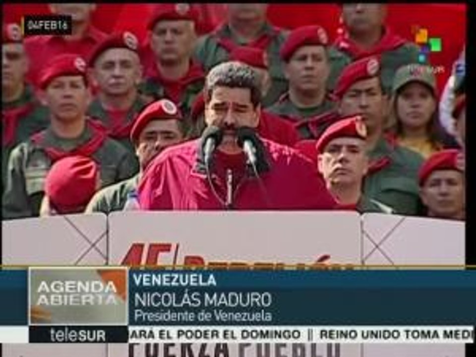 Venezuela: conmemoran 24 aniversario de rebelión de Chávez
