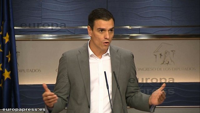 Pedro Sánchez pide que recapacite a Pablo Iglesias