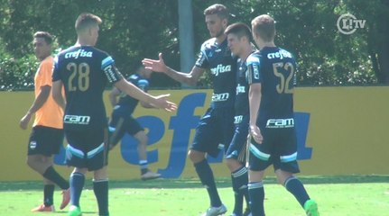 Palmeiras vence jogo-treino com golaço de Rafael Marques