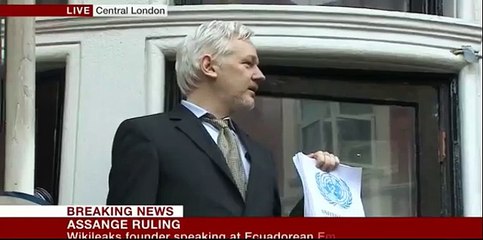 Скачать видео: WikiLeaks : Julian Assange crie 