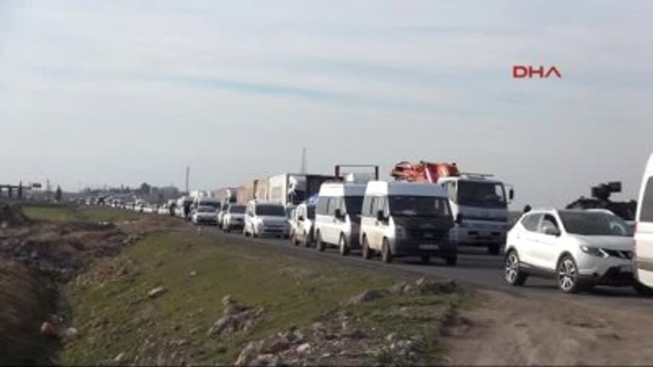 Nusaybin'den Cizre'ye Yürümek İsteyen Grup Engellendi