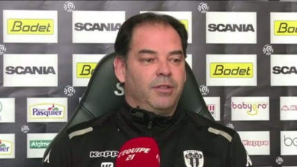 Foot - L1 - SCO : Moulin «Maintenant on va analyser le jeu d'Angers...?»
