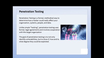 CERTIFIED ETHICAL HACKER CEH V8. EXAM 31250. Part13. Formal P-n-tration Testing