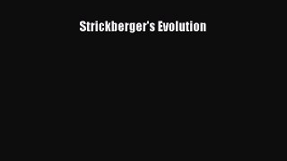 Strickberger's Evolution  Read Online Book