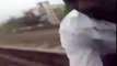Danger Train Stunts Accidents Whatsapp funny Videos latest 2015