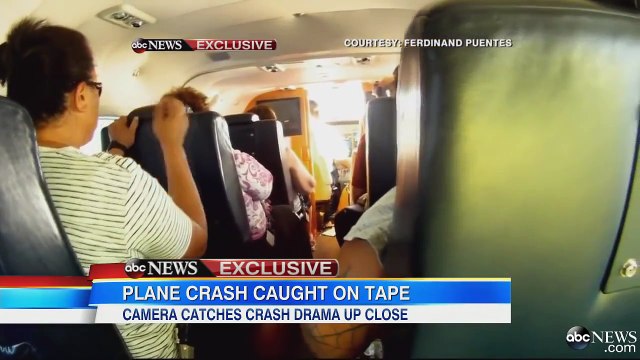 Новинка! Пассажир снял падение самолёта изнутри на GoPro!