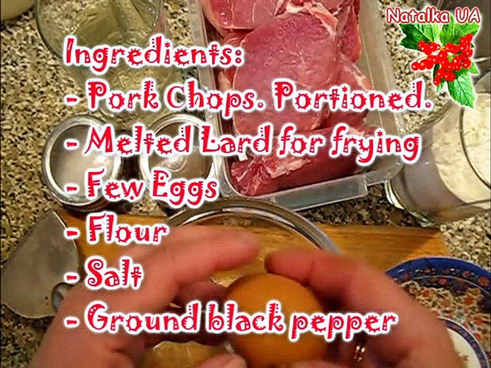 Pork Chops In Batter In Five Minutes