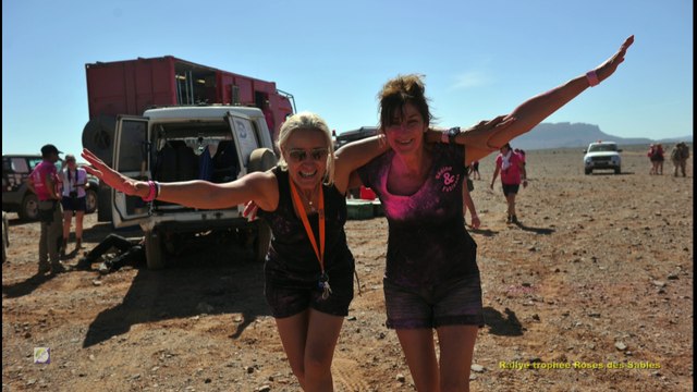 Rallye au trophée Roses des Sables au Maroc