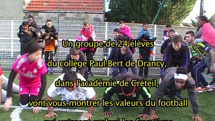"MON EURO 2016" Mme BELLO AS Collège Paul Bert DRANCY Académie de Créteil qt