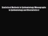 Statistical Methods in Epidemiology (Monographs in Epidemiology and Biostatistics)  Free Books