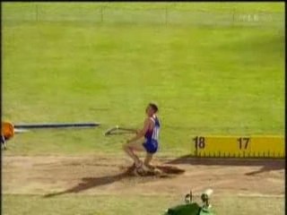 Record du Monde de triple John Edwards: 18,29m!!