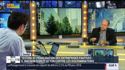 Emmanuel Macron promeut les jeunes diplômés de banlieues - 05/02