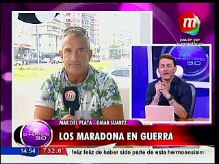 Omar Suárez se mete en la polémica de los Maradona