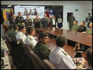 Presidente Correa cesó al Alto Mando Militar