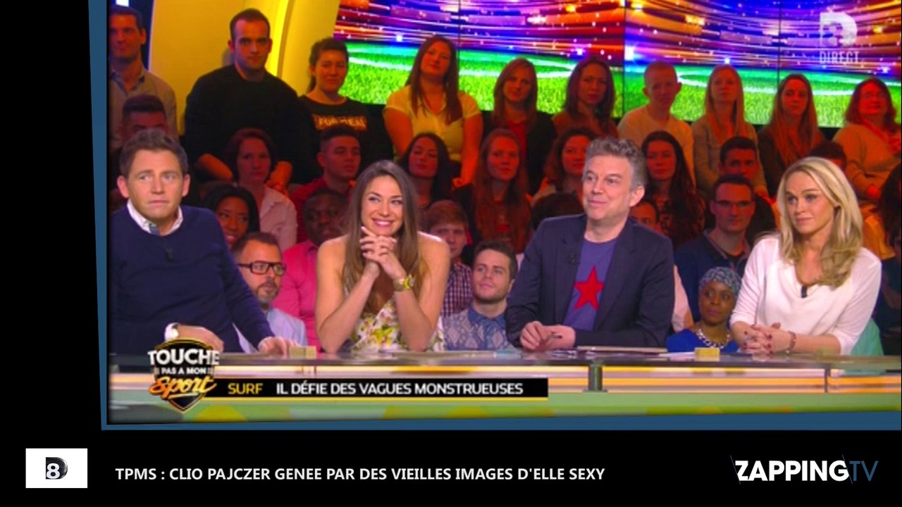TPMS : Clio Pajczer très gênée par une ancienne séance de surf sexy (vidéo)