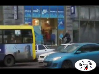 Велочудак - прикол на дороге