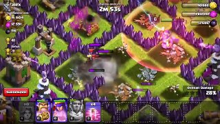 Clash Of Clans- SO MUCH VALKYRIES! WORST TROOP EVER! ALL MAX VALKYRIE ATTACK!