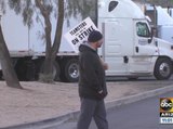 US Food employees strike in Phoenix