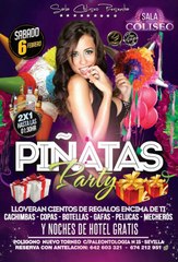 #PiñataPARTY ESTE SÁBADO 6 FEB (En Sala Coliseo) 2016