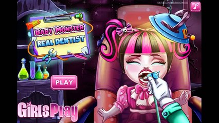Monster High - Baby Monster Real Dentist - Full Medical Game