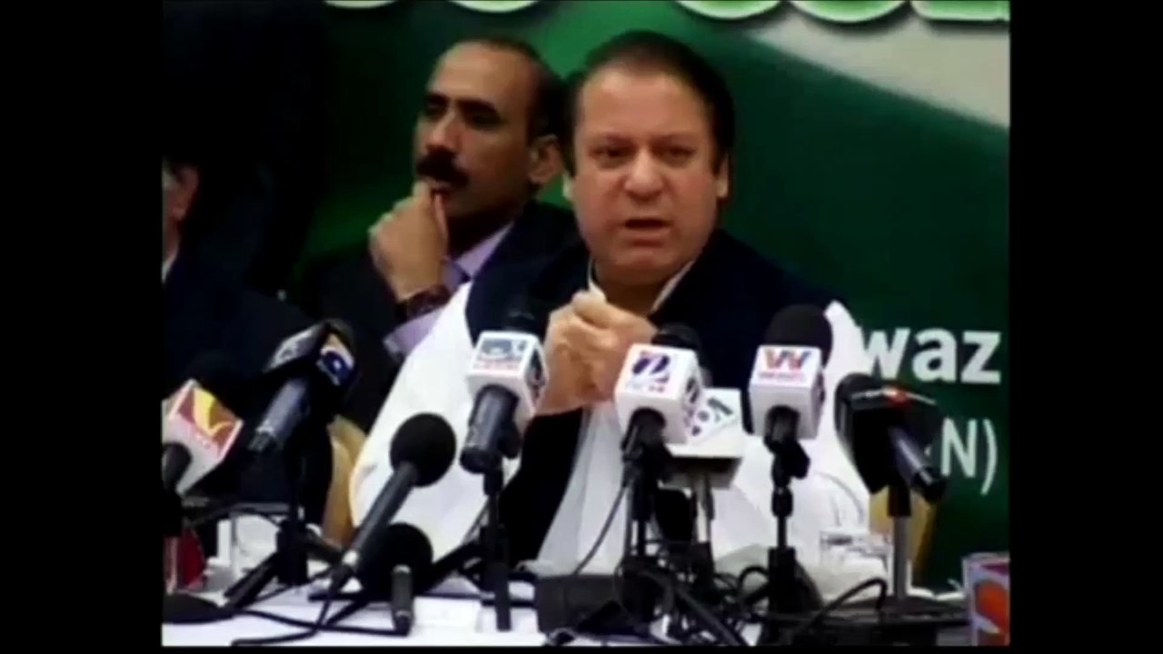 Nawaz Sharif Abusing Generals
