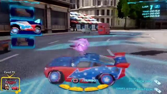 Cars 2 English Game - Daredevil Lightning Mcqueen Buckingham Sprint