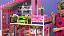 Girls Pink Dream Dollhouse For Toy Dolls Barbie Anna Elsa By KidKraft