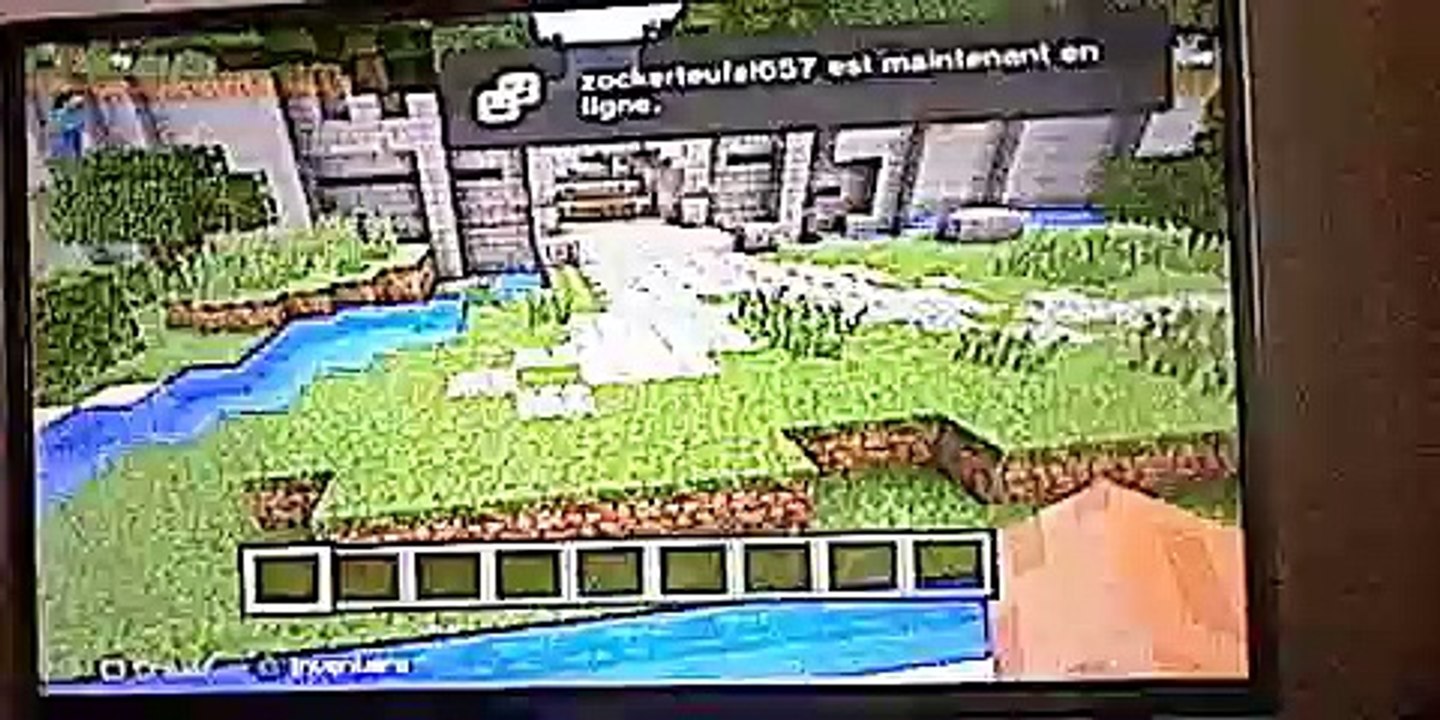 visite de la nouvelle map didacticiel de minecraft ps3