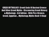 [PDF Télécharger] GREEK MYTHOLOGY: Greek Gods Of Ancient Greece And Other Greek Myths - Discovering