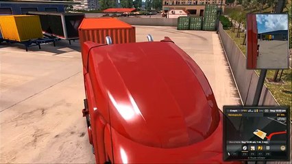 Gameplay American Truck Simulator California com zoeira! Mr jhon gamer (1024p FULL HD)