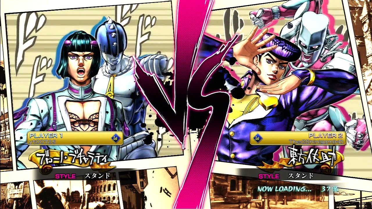 Jojos Bizarre Adventure All Star Battle Online Battle #5 Josuke V.S Bruno