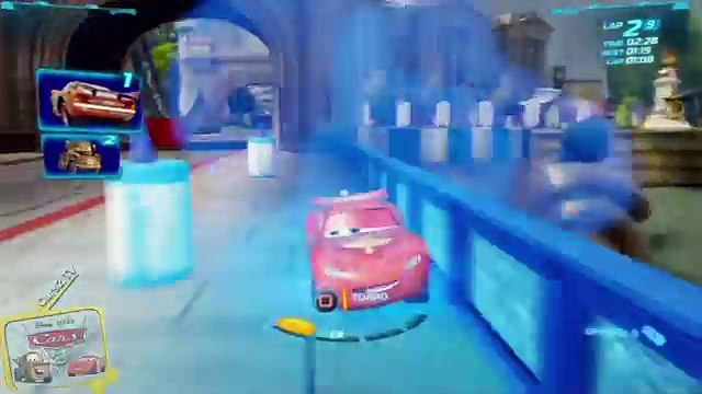 Cars 2 English * War Race Buckingham Sprint - Lightning McQueen First