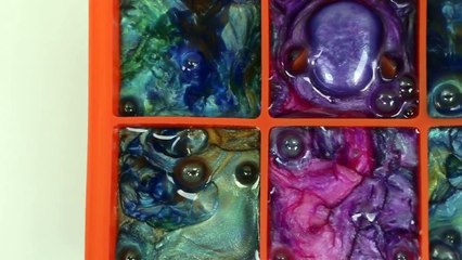 Galaxy Clay Slime Surprise Toys Ice Cube Tray Spongebob Disney My Little Pony Shopkins PAW