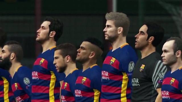 PES 2016 - UEFA Champions League Final [FC Barcelona vs Real Madrid]