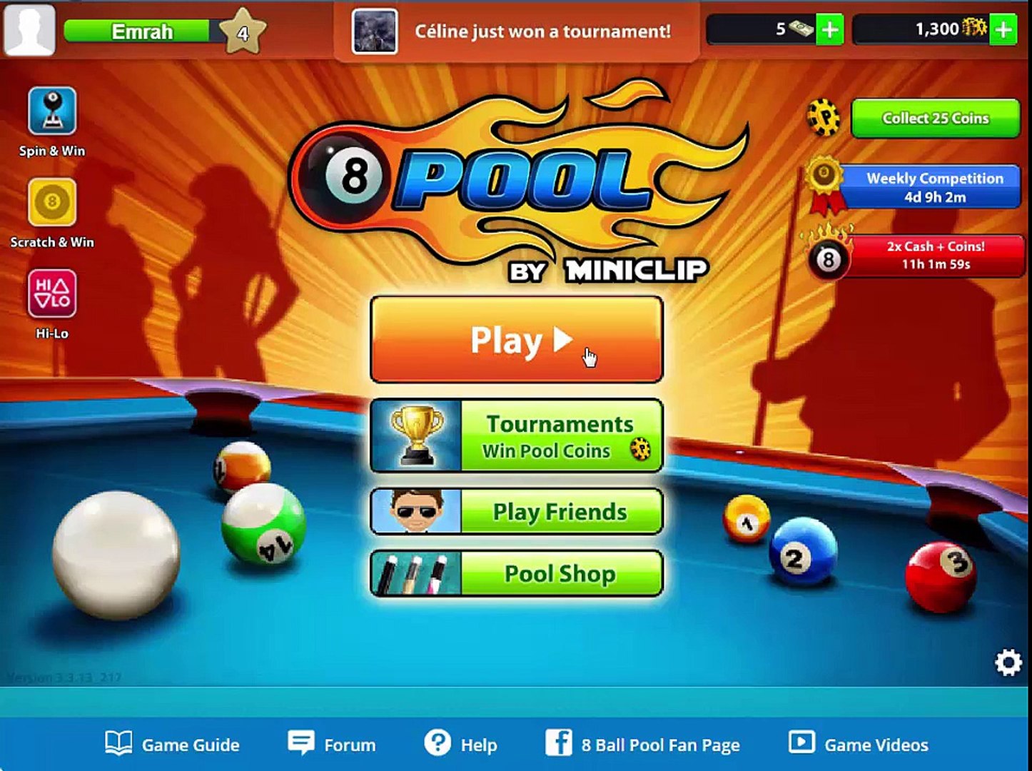 8 Ball Pool™ by Miniclip NEW Cheats *Guideline Hack* [JB] - video