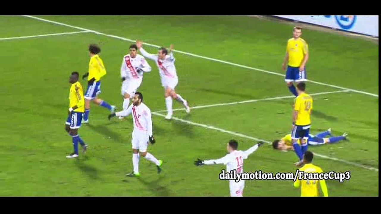 Youssef Adnane Goal HD - Brest 2-1 Bourg Peronnas - 05-02-2016