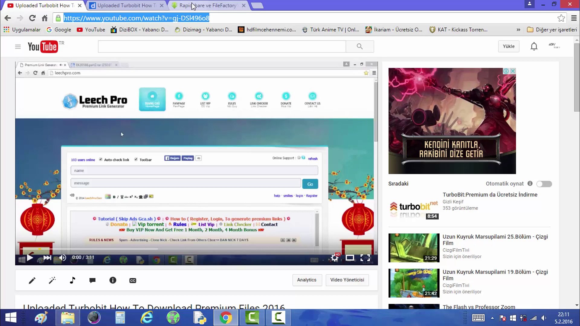 ⁣How to Download Dailymotion and Youtube Videos 2016