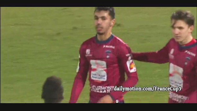 Farid Boulaya Goal - Clermont 1-1 Auxerre - 05-02-2016