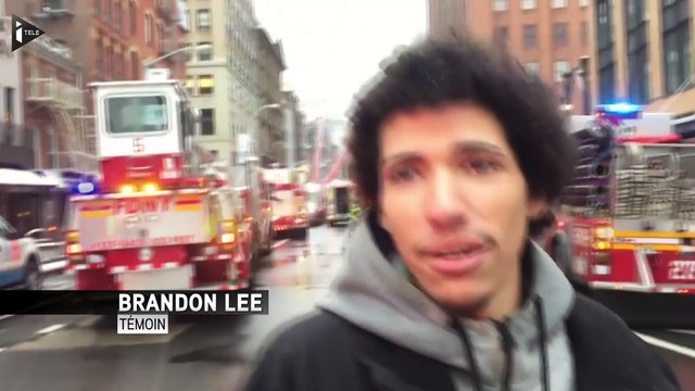 Chute d'une grue à New York: un mort et trois blessés