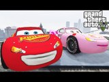 GTA V: Disney Pixar Lightning McQueen Cars (Mod)