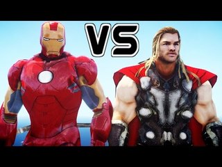IRON MAN VS THOR - EPIC BATTLE